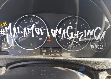 2014 BMW 320I xDrive из США, поврежденный, VIN WBA3C3C56EF983796